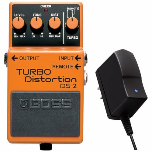 日本製 BOSS DS-2 TURBO Distortion + ACアダプター Amazon | BOSS/DS-2 Turbo Distortion［純正ACアダプター同時購入